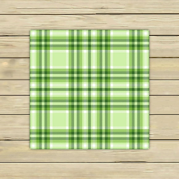 3dRose White West Highland Terrier Pattern Over Green Tartan Towel 15 x 22 3dRose White West Highland Terrier Pattern Over Green Tartan Towel 15 x 22